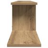 vidaXL TV-Wandregal Artisan-Eiche 125x18x23 cm Holzwerkstoff