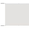 vidaXL Senkrechtmarkise Wei&szlig; 140x1200 cm Oxford-Gewebe