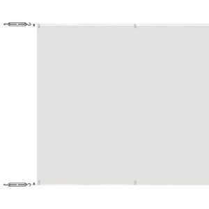 vidaXL Senkrechtmarkise Wei&szlig; 140x1200 cm Oxford-Gewebe