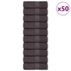 vidaXL Wascht&uuml;cher FROGN 50 Stk. Anthrazit 30x30 cm 360 g/m&sup2;