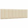 vidaXL Bettgestell ohne Matratze "Hanko" Creme 160x200 cm Stoff