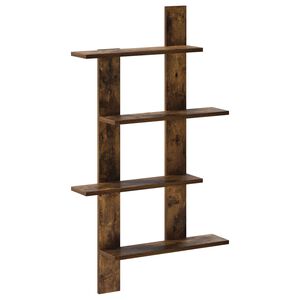 vidaXL Wandregal R&auml;uchereiche 61 x 13,5 x 105 cm Holzwerkstoff