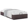 vidaXL Ottoman-Bett ohne Matratze Dunkelbraun 90x200 cm Stoff
