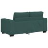 vidaXL 2-Sitzer-Sofa Dunkelgr&uuml;n 160x77x82 cm Stoff