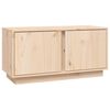 vidaXL TV-Schrank 80x35x40,5 cm Massivholz Kiefer