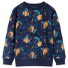 Kinder-Sweatshirt Marineblau 104