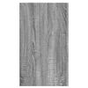 vidaXL Wandregal Grau Sonoma 75x35x60 cm Holzwerkstoff