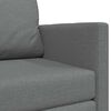 vidaXL Schlafsofa 110cm Dunkelgrau Stoff