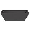 vidaXL Garten-Pflanzgef&auml;&szlig; 5 pcs Schwarz 50 x 50 x 15 cm