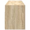 vidaXL Bad-Wandschrank Sonoma-Eiche 100x25x30 cm Holzwerkstoff