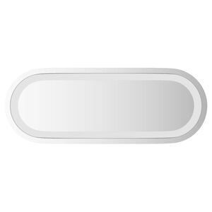 vidaXL LED-Badezimmerspiegel Transparent 40 x 15 cm Geh&auml;rtetes Glas