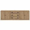 vidaXL Sideboards 3 pcs Artisan-Eiche 70 x 35,5 x 67,5 cm