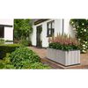 Keter Garten-Blumentopf Sequoia Large Grau PP 240933