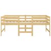 vidaXL Massivholzbett ohne Matratze 90x200 Kiefernholz