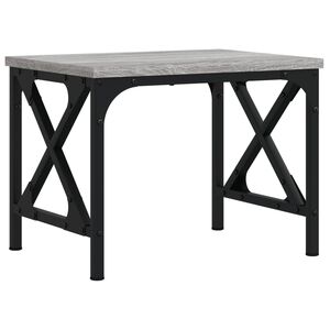 vidaXL Druckerst&auml;nder Grau Sonoma 40x30x31 cm Holzwerkstoff