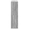 vidaXL Raumteiler Grau Sonoma 100x33x125,5 cm Holzwerkstoff