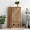 vidaXL Highboard Artisan-Eiche 60 x 35,5 x 103,5 cm Holzwerkstoff