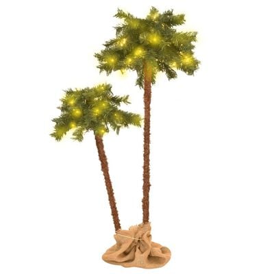 vidaXL Weihnachtsbaum mit LEDs 105 cm & 180 cm