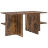 vidaXL Couchtisch Ger&auml;ucherte Eiche 87 x 50 x 45 cm Holzwerkstoff