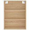 vidaXL Highboard Sonoma-Eiche 69,5x34x180 cm Holzwerkstoff