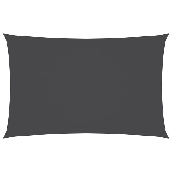 vidaXL Sonnensegel Oxford-Gewebe Rechteckig 4x7 m Anthrazit