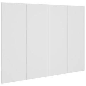vidaXL Kopfteil Wei&szlig; 120x1,5x80 cm Holzwerkstoff