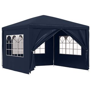 vidaXL Partyzelt 3x3 m Blau