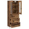 vidaXL Highboard Altholz 69,5 x 34 x 90 cm Holzwerkstoff