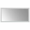 vidaXL LED-Badezimmerspiegel Transparent 40 x 20 cm Geh&auml;rtetes Glas