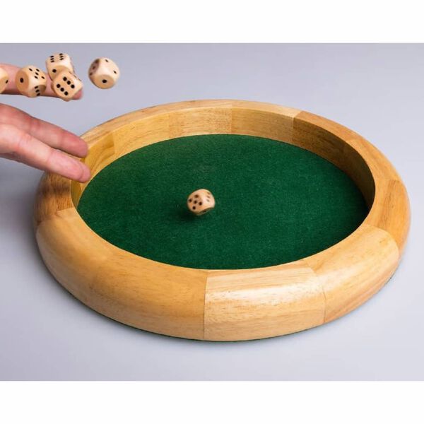 Clown Games W&uuml;rfeltablett Holz