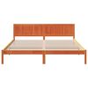 vidaXL Bettgestell Braun 200 x 200 cm Massivholz Kiefer