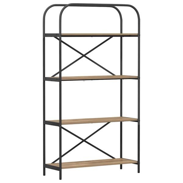 vidaXL B&uuml;cherregal Artisan-Eiche 80 x 30 x 146 cm Holzwerkstoff