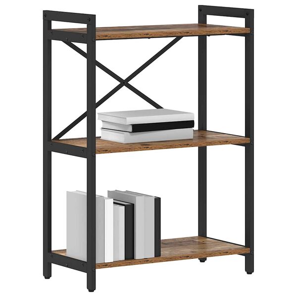 vidaXL B&uuml;cherregal Altholz 60 x 30 x 85 cm Holzwerkstoff