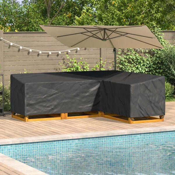 vidaXL Gartenmöbelabdeckung 250 x 180 x 80 cm 210D Oxford Stoff