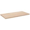 vidaXL Tischplatte 80x40x2,5 cm Massivholz Kiefer Rechteckig