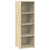 vidaXL Highboard Sonoma-Eiche 40x41x124 cm Holzwerkstoff