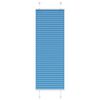vidaXL Plissee Blau 40x150 cm Stoffbreite 39,4 cm Polyester