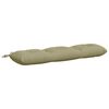 vidaXL Bankkissen VIANEN 100 % Polyester Hellgr&uuml;n 130 x 30 x 12 cm
