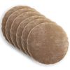 vidaXL Kissenbezug 6 stk. HEERLEN Braun Durchmesser 50 cm