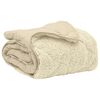 vidaXL Sommerdecke 135 x 220 cm Sommer Creme Atmungsaktiv