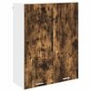 vidaXL H&auml;ngeschrank Ger&auml;ucherte Eiche 80 x 31 x 100 cm Holzwerkstoff