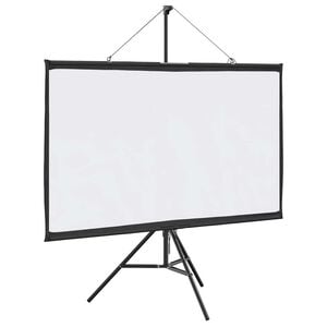 vidaXL Projektionsleinwand mit Stativ 72 Zoll 16:9