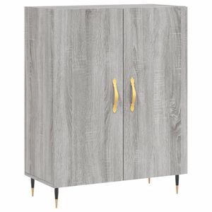 vidaXL Sideboard Grau Sonoma 69,5x34x90 cm Holzwerkstoff