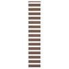 vidaXL Doppelrollo Braun 40x230 cm Stoffbreite 35,9 cm Polyester