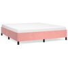 vidaXL Bettgestell Rosa 180x200 cm Samt