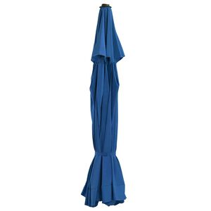 vidaXL Ersatzbezug f&uuml;r Sonnenschirm Azurblau 515 cm