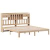 vidaXL Massivholzbett mit Regal ohne Matratze 180x200 cm Kiefer
