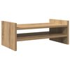 vidaXL Monitorst&auml;nder Artisan-Eiche 50x27x20 cm Holzwerkstoff