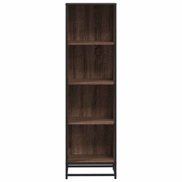 vidaXL B&uuml;cherregal Braun Eichen-Optik 40x35x139 cm Holzwerkstoff