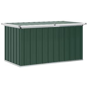 vidaXL Garten-Aufbewahrungsbox Gr&uuml;n 129 x 67 x 65 cm